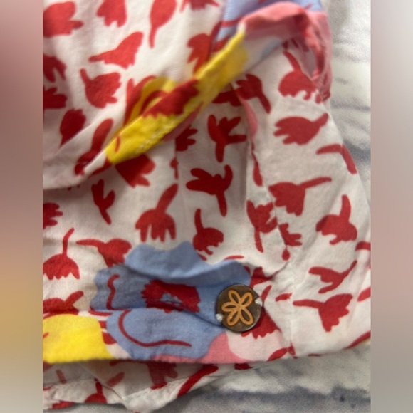 Vintage Matilda Jane 435 Pink and White Floral Cotton Dress. Size 10 - Picture 3 of 10